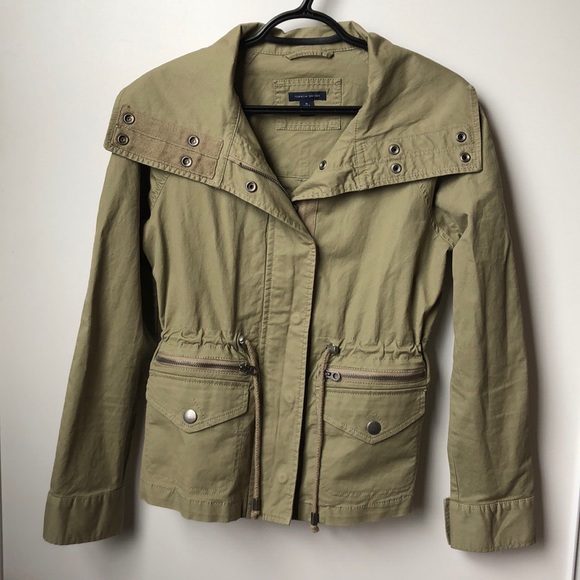 Tommy Hilfiger Army Green Jacket - Picture 2 of 5